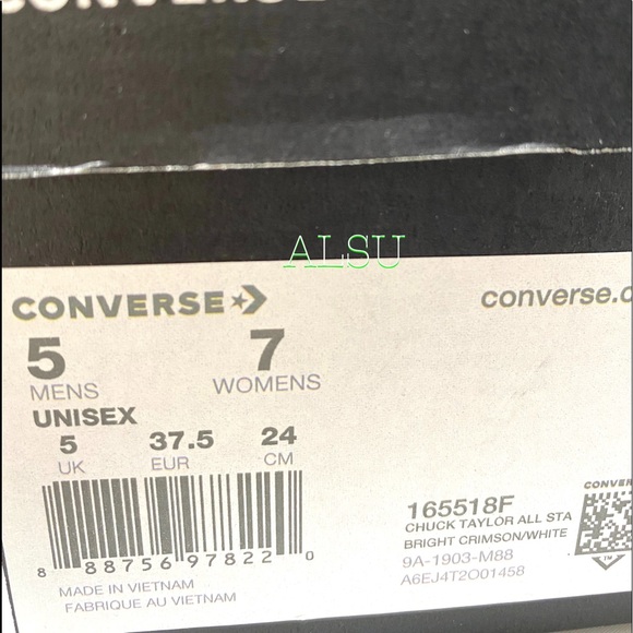 Converse Ctas Bright Rainbow 🌈 Canvas Low Women’s - Picture 10 of 10